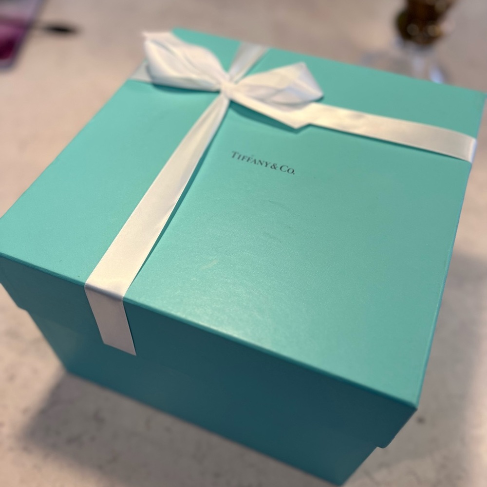 Large authentic Tiffany & Co storage box